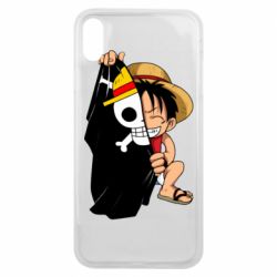 Чехол для iPhone Xs Max One piece chibi Luffy - PrintSalon
