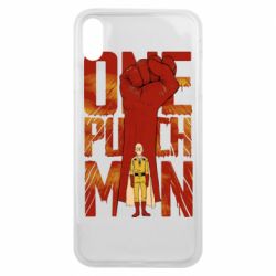 Чехол для iPhone Xs Max One Punch Man Saitama