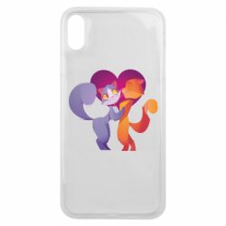 Чохол для iPhone Xs Max Парочка. Котики - PrintSalon