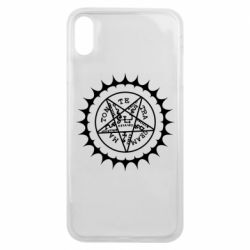 Чехол для iPhone Xs Max Пентаграмма Себастьяна Михаэлиса