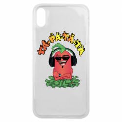 Чехол для iPhone Xs Max Перец Эдисон и доллары - PrintSalon