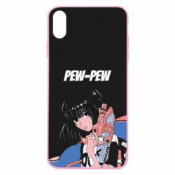 Чехол для iPhone Xs Max Pew-Pew - PrintSalon