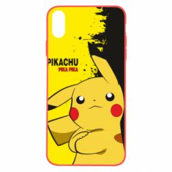 Чехол для iPhone Xs Max Pikachu Pika Pika - PrintSalon