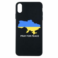Чехол для iPhone Xs Max Pray for peace - PrintSalon