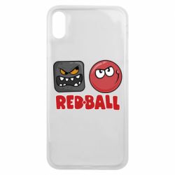 Чохол для iPhone Xs Max Red ball 4 - PrintSalon