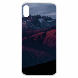 Чохол для iPhone Xs Max Red mountains - PrintSalon