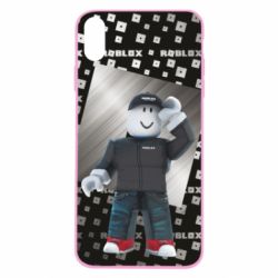 Чохол для iPhone Xs Max Roblox And Metal Logo - PrintSalon