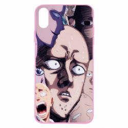 Чохол для iPhone Xs Max Сайтама многоликий - PrintSalon