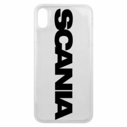 Чехол для iPhone Xs Max Scania truck - PrintSalon