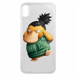 Чехол для iPhone Xs Max Shikamaru Psyduck - PrintSalon