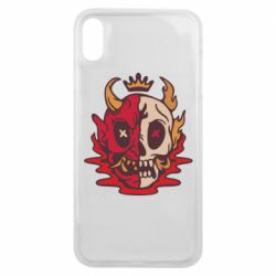 Чехол для iPhone Xs Max Skull face - PrintSalon