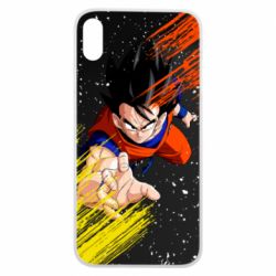 Чехол для iPhone Xs Max Son Goku-PrintSalon Чехол для iPhone Xs Max Son Goku