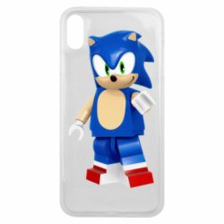 Чехол для iPhone Xs Max Sonic Lego - PrintSalon