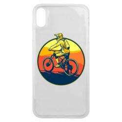 Чехол для iPhone Xs Max Сyclist - PrintSalon