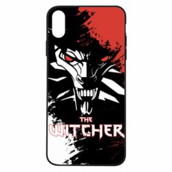 Чехол для iPhone Xs Max The Witcher Spray Art - PrintSalon