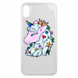 Чехол для iPhone Xs Max Unicorn Princess - PrintSalon