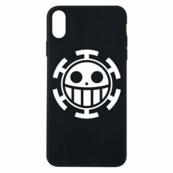 Чехол для iPhone Xs Max Ван Пис флаг Трафальгара - PrintSalon