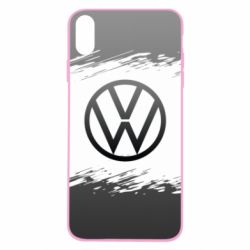 Чохол для iPhone Xs Max Volkswagen logo and grunge - PrintSalon