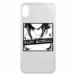 Чохол для iPhone Xs Max Waifu Material - PrintSalon