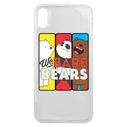 Чехол для iPhone Xs Max We bare bears collage - PrintSalon