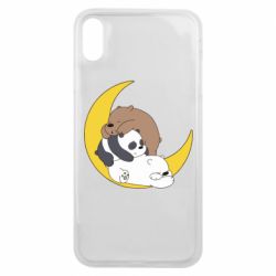 Чехол для iPhone Xs Max We bare bears sleep - PrintSalon