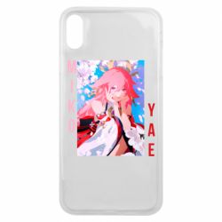 Чехол для iPhone Xs Max Yae Miko art - PrintSalon
