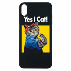 Чехол для iPhone Xs Max Yes I Cat - PrintSalon