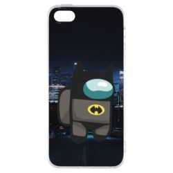 Чехол для iPhone5/5S/SE Among Us - Batman in the city