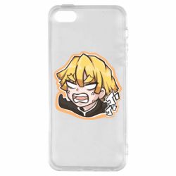 Чехол для iPhone5/5S/SE Angry Zenitsu Agatsuma - PrintSalon