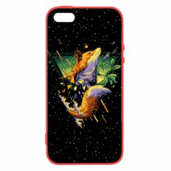 Чохол для iphone 5/5S/SE Art fox - PrintSalon