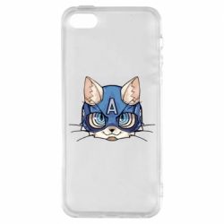 Чохол для iphone 5/5S/SE Avenger Cat - PrintSalon