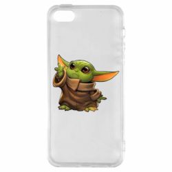 Чохол для iphone 5/5S/SE Baby Yoda Force - PrintSalon