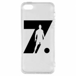Чехол для iPhone5/5S/SE Cristiano Ronaldo Silhouette Art - PrintSalon