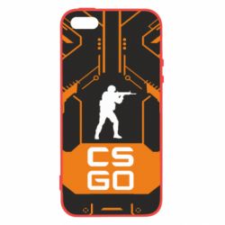 Чохол для iphone 5/5S/SE CS GO Chip Texture - PrintSalon