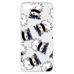Чохол для iphone 5/5S/SE Cute Satoru Gojo pattern - PrintSalon