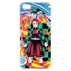Чехол для iPhone5/5S/SE Demon Slayer Kimetsu No Yaiba - PrintSalon