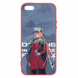 Чехол для iPhone5/5S/SE DITF Zero Two Art - PrintSalon