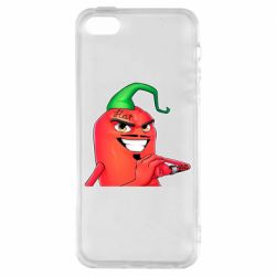 Чехол для iPhone5/5S/SE Эдисон Перец - PrintSalon