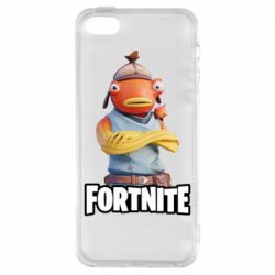 Чехол для iPhone5/5S/SE Fishstick Fortnite - PrintSalon