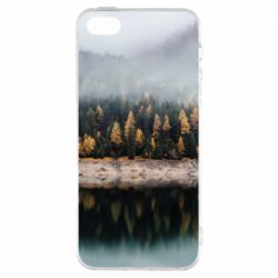 Чехол для iPhone5/5S/SE Forest by the lake - PrintSalon