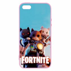 Чохол для iphone 5/5S/SE Fortnite Meowscles Kit