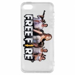 Чохол для iphone 5/5S/SE Free Fire Team - PrintSalon