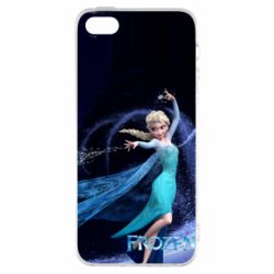 Чехол для iPhone5/5S/SE Frozen Elsa - PrintSalon