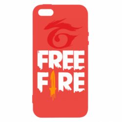 Чохол для iphone 5/5S/SE Garena and Free Fire logo - PrintSalon