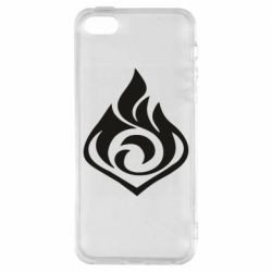 Чехол для iPhone5/5S/SE Genshin Impact Pyro - PrintSalon