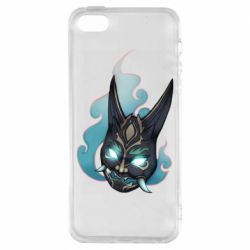 Чехол для iPhone5/5S/SE Genshin Impact Xiao's mask - PrintSalon