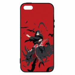 Чохол для iphone 5/5S/SE Itachi Uchiha with crows - PrintSalon