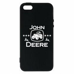 Чехол для iPhone5/5S/SE John Deere and tractor fanArt - PrintSalon