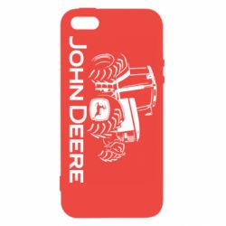 Чохол для iphone 5/5S/SE John Deere Logo, Tractor - PrintSalon
