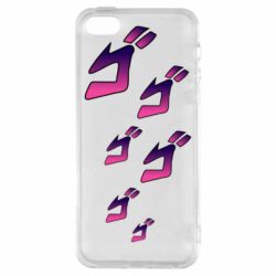 Чехол для iPhone5/5S/SE jojo hieroglyphs - PrintSalon